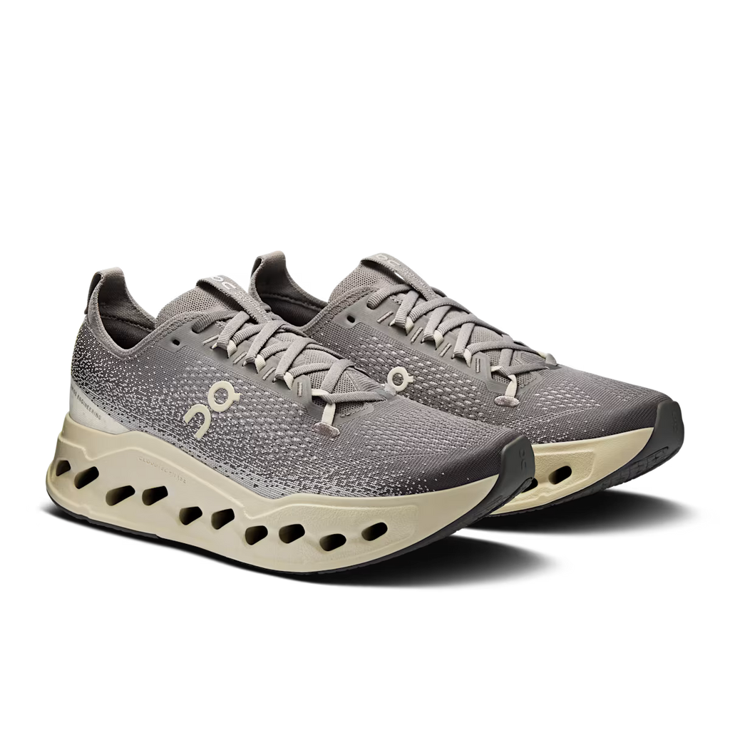 Running Cloudsurfer Max — Asphalt Ice