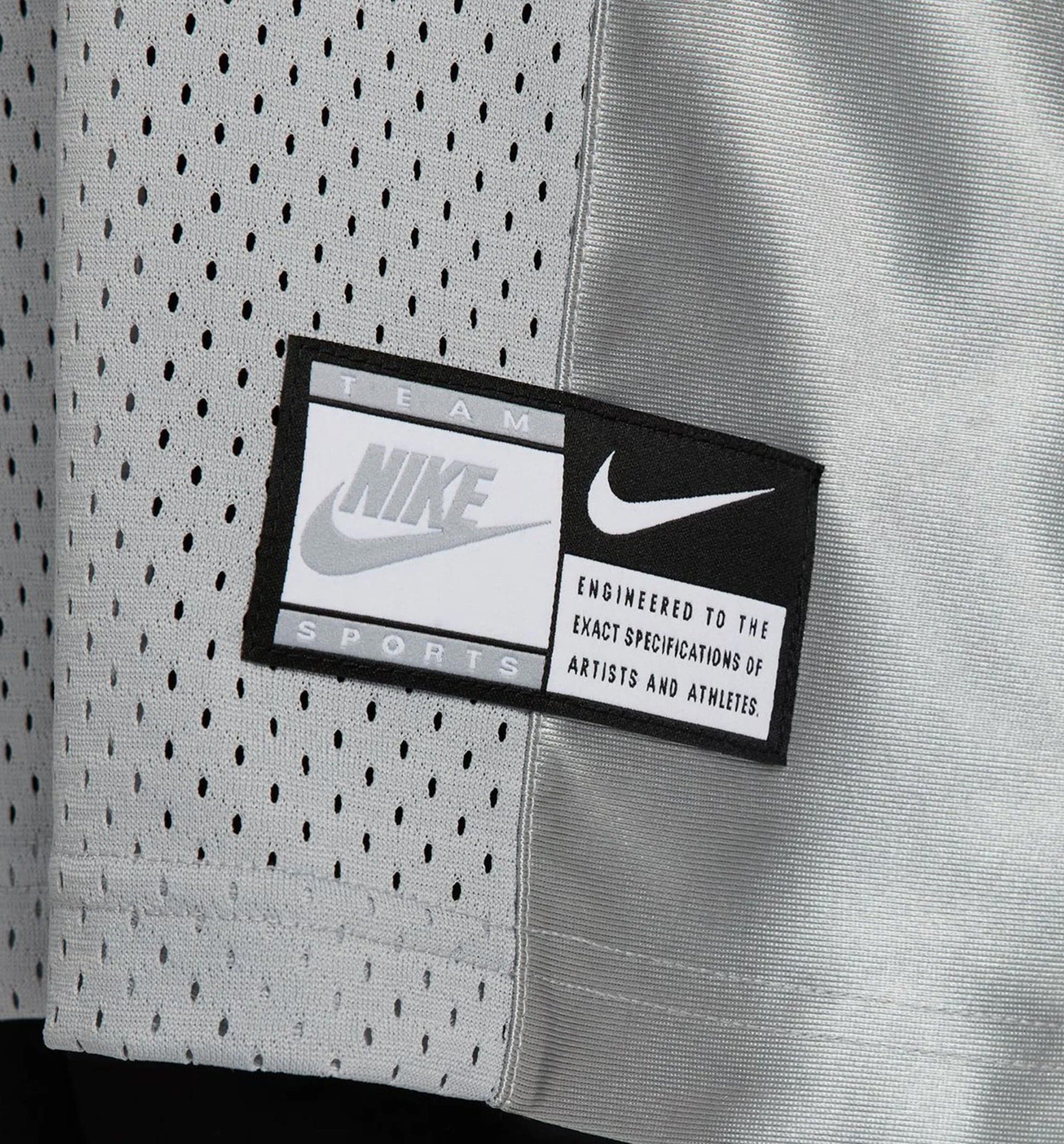 NSW Oversized Graphic Womens Jersey - Light Smoke Grey/Barely Volt