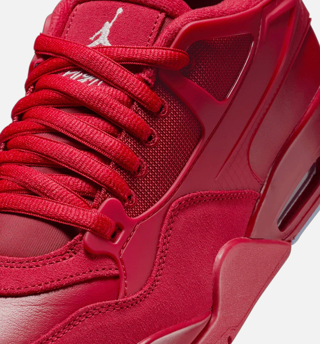 Air Jordan 4 RM Mens Lifestyle Shoe -  Varsity Red/Blue Tint/Black/White