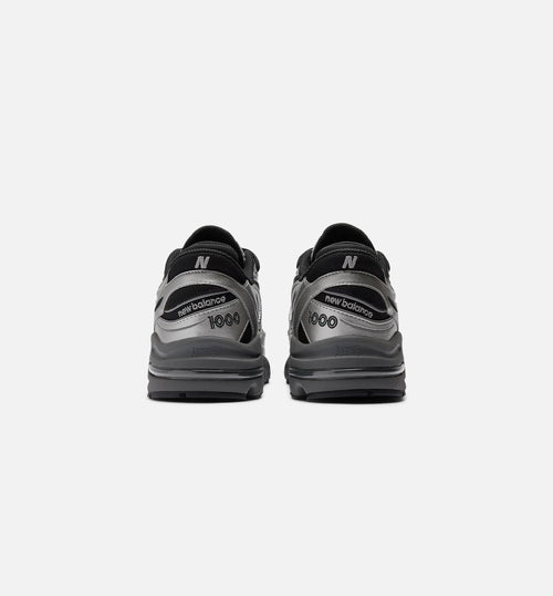 1000 Mens Lifestyle Shoe - Silver Metallic/Black